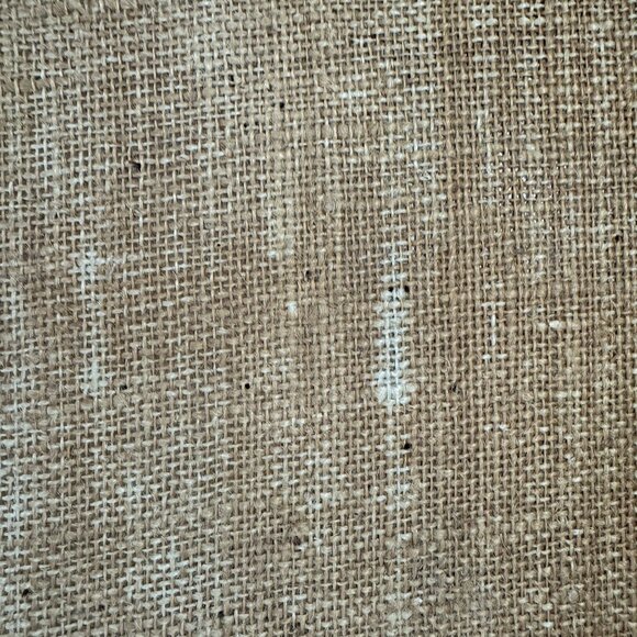 Vintage 1970s Framed Burlap Art "Dont Forget" With Big-Eyed Child Image - Picture 3 of 9